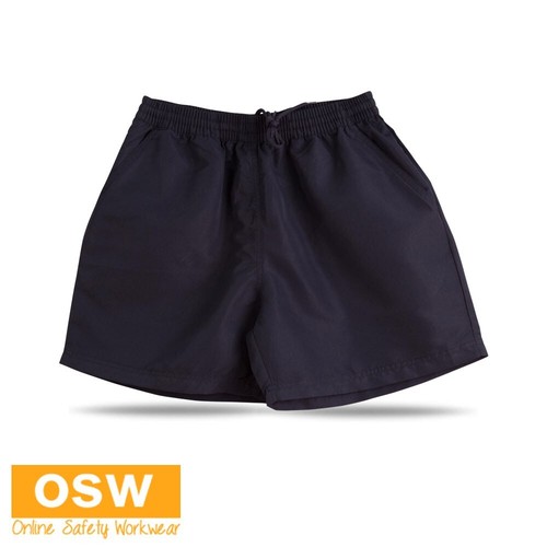 10 X Kids Microfibre Water Repellent Double Stitched Hem Easy Fit Sport Shorts - Picture 7 of 8