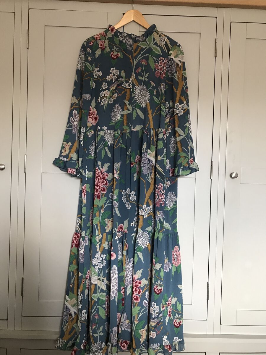 H M X GP J Baker Maxi Long Oversized Dress Size 38 UK 10 12 M eBay