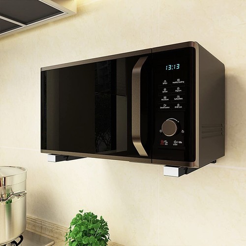 Heavy Duty Adjustable Stretch Oven Shelf Microwave Bracket Wall Mounted Rack UK - Picture 6 of 15