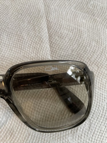 vintage cazal 611 grigio screziato W.Germany taglia grande 56 nuovo con scatola - Foto 2 di 11