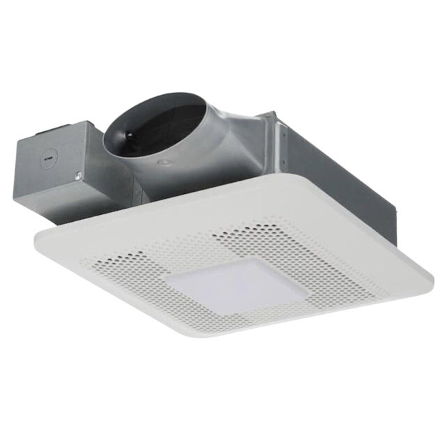 Panasonic LED WhisperThin DC Pick-A-Flow 80-100 CFM - White