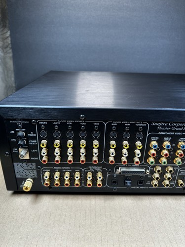 Sunfire Theater Grand Processor II Surround Receiver Verstärker funktioniert schneller Versand! - Bild 9 von 11