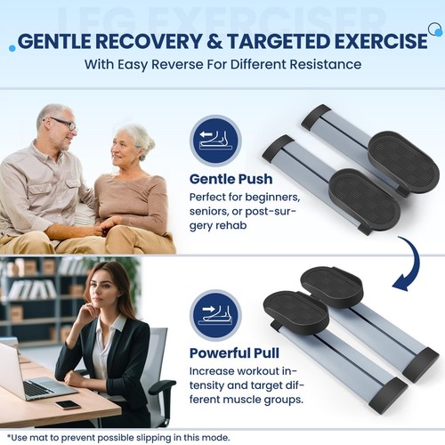 Beintrainer beim Sitzen für Senioren, Knie- & Schultertrainer für zu Hause - Bild 6 von 9