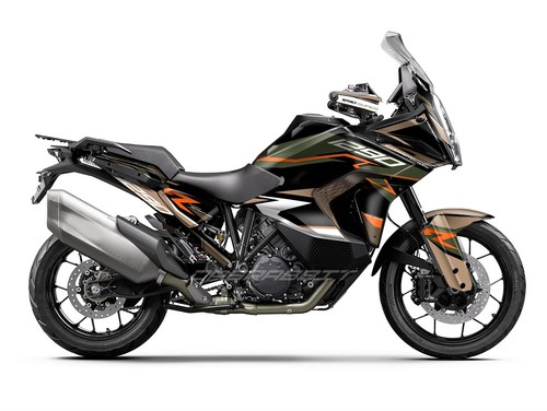 NEW Graphic kit for ktm 2021 new 1290 Super Adventure Graphic Decal Kit (PLY-DK) - Picture 3 of 11