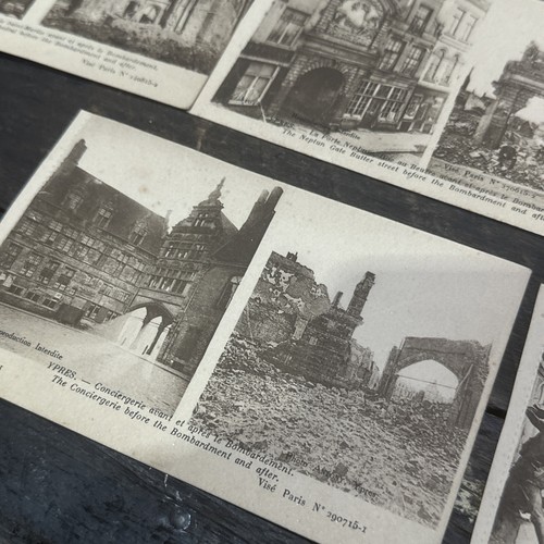 Paris Reprint World War II Postcards Lot Of 19 - Bild 10 von 13