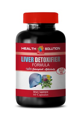liver health capsules - Liver Detoxifier 825mg - detoxifying formula 1B