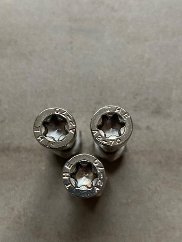 BMW R 1200 GS Coprimotore Coperchio Frontale Torx V2A Acciaio Inox TX-Drive - Foto 3 di 5