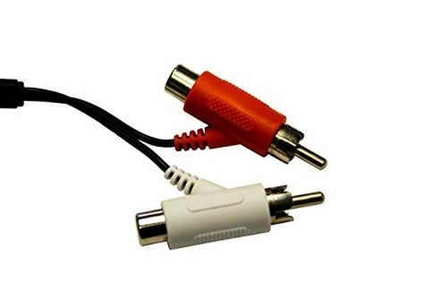 Cavo splitter RCA Y donna 3,5 mm per cuffie da spiaggia tartaruga di Mars 5Z - Foto 3 di 5