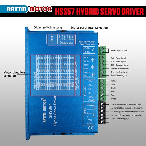 【DE】2nm Nema 23 2N.m schrittmotor geschlossenem regelkreis servomotor treiber DC - Bild 8 von 17