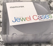 14 CD DVD Cases Memorex Jewel