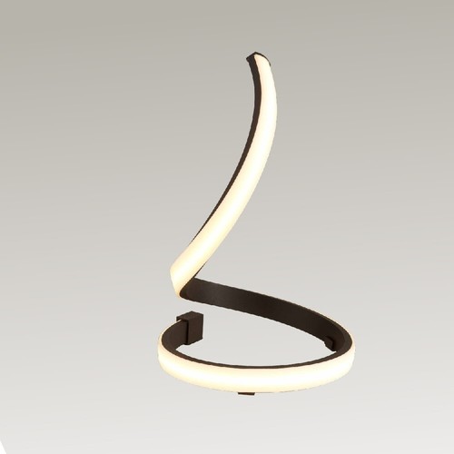 Bedside LED lamp modern design dark brown for bedroom MN-77 - Picture 1 of 2