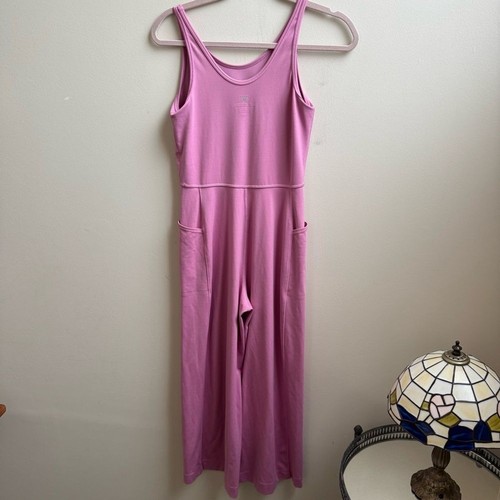 Athleta Pink Stash Your Treasures Jumpsuit Size XL/14 - Picture 3 of 6