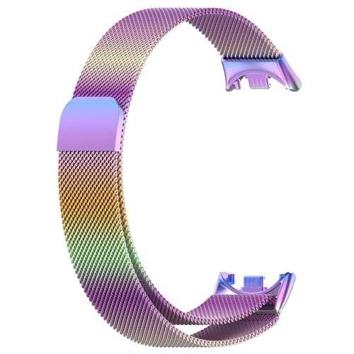 Bracelet pour Xiaomi Mi Band 8/9/10 Silicone/Nylon/Cuir/Acier Inoxydable Watchband - Photo 100 sur 316