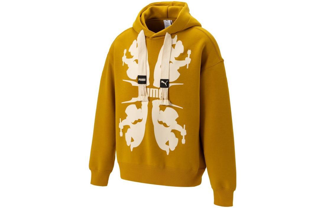 Свободная толстовка с капюшоном на завязках с принтом PUMA X Staffonly X Monopoly Collaboration