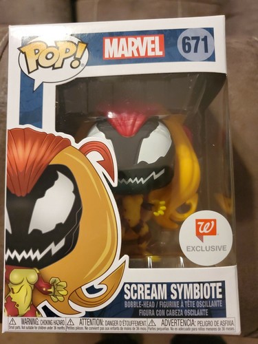 Funko POP! Marvel Scream Symbiote #671 Walgreens Exclusive in Hand!!!! - Bild 1 von 8