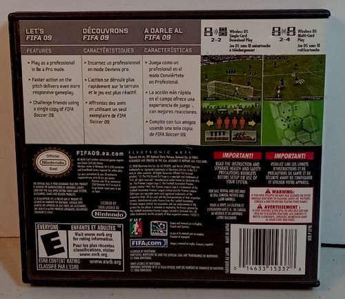 FIFA Soccer 09 (Nintendo DS, 2008) - Imagen 5 de 5