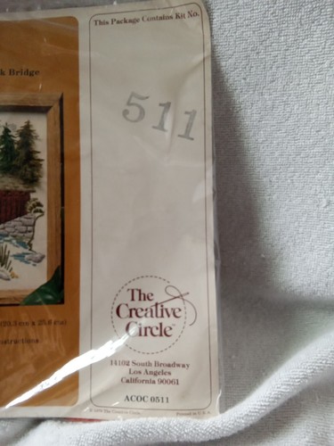 The Creative Circle Kit "Stoney Creek Bridge" 511 - Picture 3 of 4
