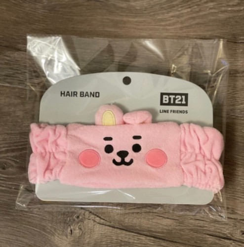 BTS BT21 Official Authentic Goods COOKY BABY MICROFIBER HAIR BAND Accessories - Picture 1 of 10