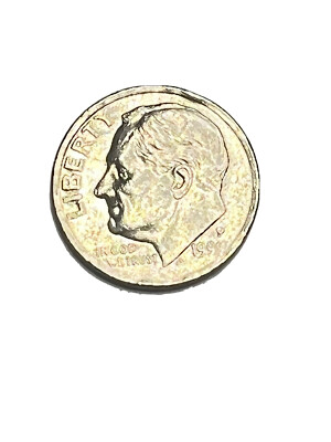 1999 P DIME STRUCK THROUGH ERRORS SUPER COLLECTABLE MISSING