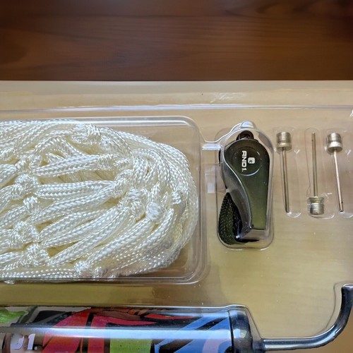 AND1 All in One Basketball Set Pump Nadeln Pfeifen Netz Sport Spiel Zubehör - Bild 5 von 12