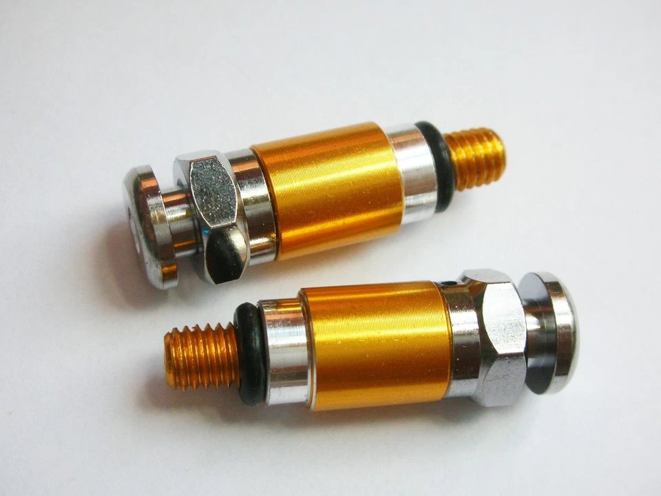 Вилочный выпускной клапан KX/KXF/KDX/KLX 125/200/250/450/500-M5x0,8 золотистый - Изображение 2 из 4