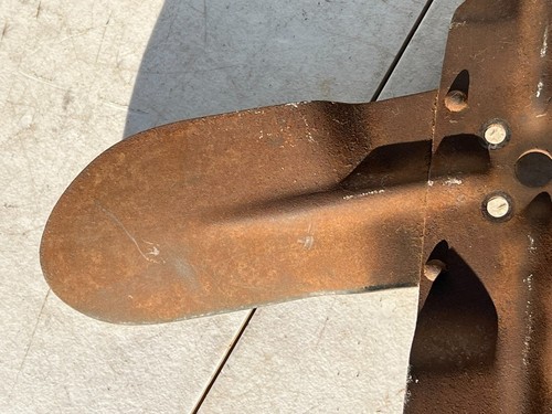 1955 56 57 58 59 60 61 62 CHEVROLET 235 261 ORIGINAL USED FAN BLADE - Picture 6 of 8