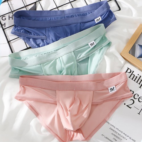 Confezione 3 Slip Uomo Morbido Seta Ghiaccio Elasticizzato Comfort Flex Vita Intimo - Foto 1 di 22