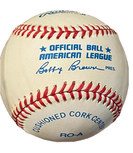 Darrell Porter signierter Baseball St. Louis Cardinal 1982 World Series MVP L@@K - Bild 2 von 2