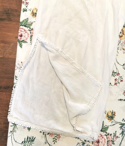 Soft Surroundings Pants Womens 1XLarge White Point Linen Blend Beach 0025 - Picture 2 of 6