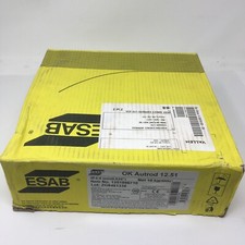 NEW ESAB OK Autrod 12.51 Welding Rod 18kg/40lb Box 0.9mm/0.035"
