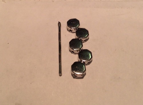 Link For Apple Watch Band 38mm White Silver Tone Strap Link - Picture 2 of 2