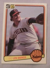 1983 Donruss Cleveland indians Baseball Card Pick one