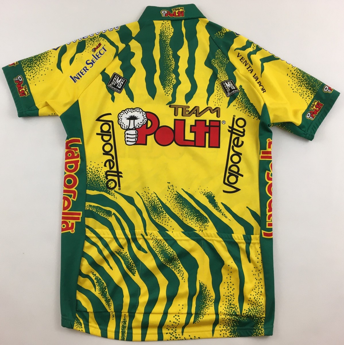 Team Polti Vaporetto 1994 Santini cycling jersey top