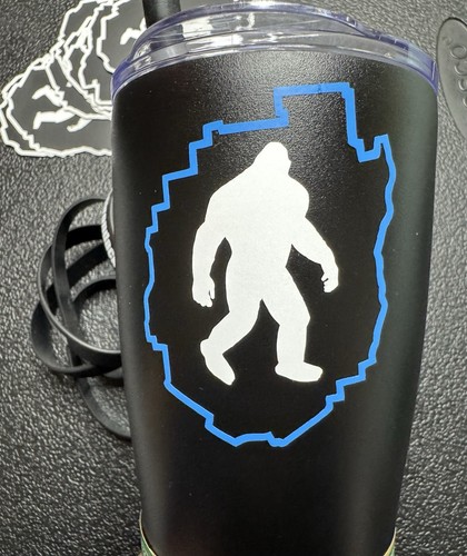 Adirondack BIGFOOT logo | Tripple Wall - Stainless tumbler 20 oz | Hot or Cold - Picture 2 of 8
