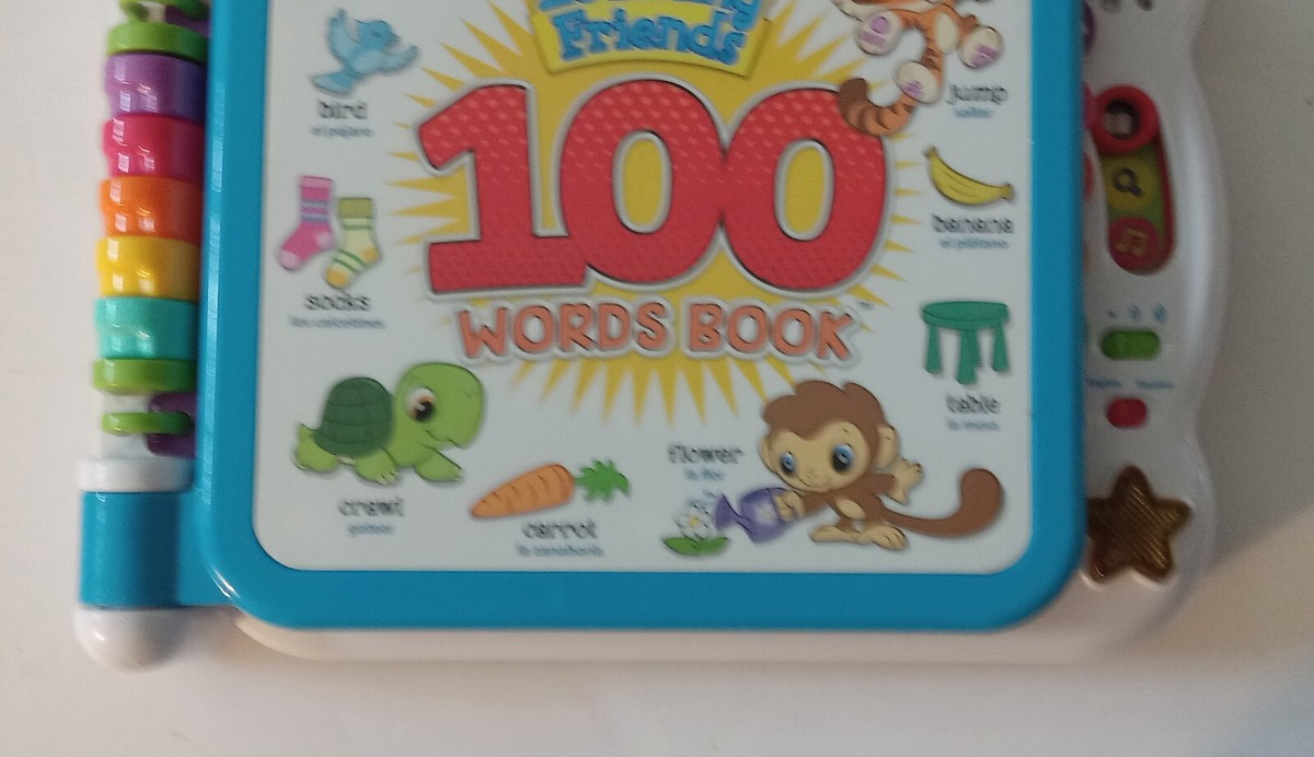 LeapFrog 80-601541 Learning Friends 100 Words Book - Green | eBay