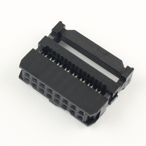10Pcs 2.54mm Pitch 2x8 Pin 16 Pin IDC FC Female Header Socket Connector FC-16 - Picture 2 of 4