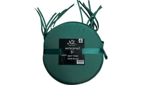 Indoor/Outdoor Waterproof Round Chair Pads Seat Cushions Garden Patio Home - Picture 11 of 26