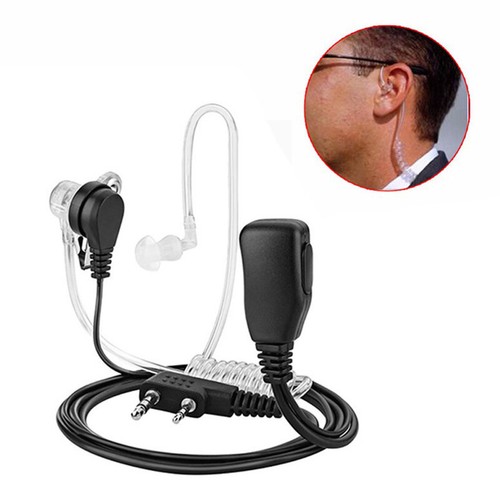 Intercom Tube Security Bodyguard Acoustic Earphones Acoustic Tube Headphone - Picture 7 of 7
