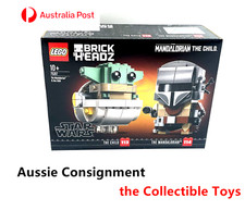 LEGO BRICKHEADZ: The Mandalorian & The Child (75317) Brand New Sealed 295pcs
