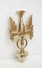 Solid Brass Holy Spirit, Dove Ornament Decoration with Post 4 5/8" (#429) Topper