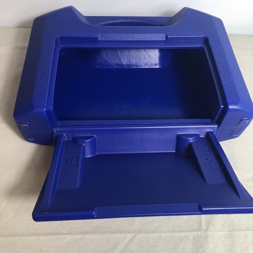 K'NEX Large Blue Plastic Storage Carrying Case w/Handle 14"x 10 X4 - Bild 3 von 6