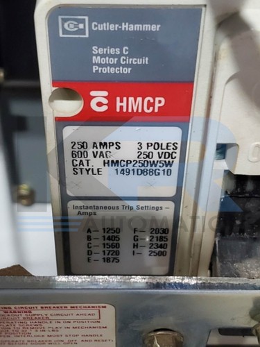Allen Bradley 2100 Centerline Motor Control Panel 600V 3Ph 600A-Hor 300-Ver - Picture 13 of 17