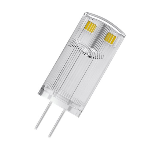 4x OSRAM LED STAR PIN 10 G4 0,9W = 10W 12V warmweiß 100 lm EEK:F (Spektrum A-G) - Bild 4 von 5