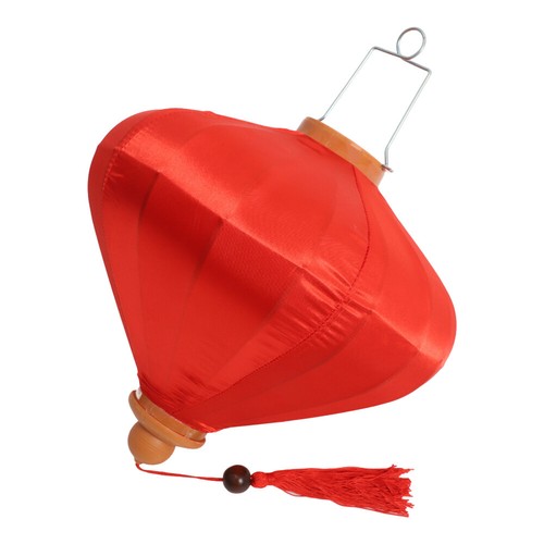 Japanese Hanging Lantern Decorative Vietnamese Oval Lantern Asian Lamp Shape - Picture 3 of 12