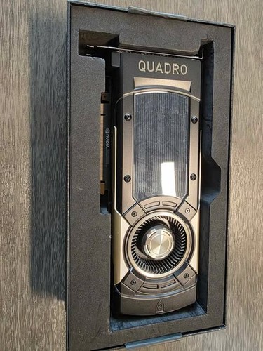 NVIDIA Quadro GV100 32GB HBM2 PCI-e 3.0 GPU Volta Graphics Card Accelerate Ai - Picture 5 of 5