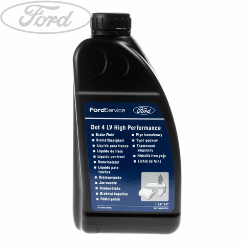 Genuine Ford Brake Fluid High Performance DOT4 1 Litre Spec WSS M6C65