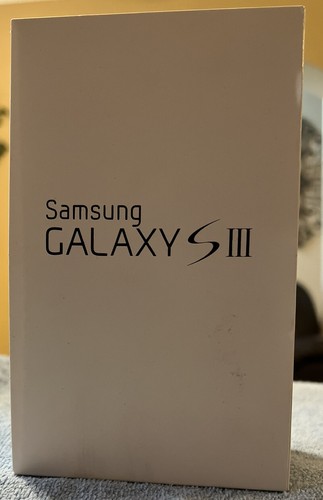 Samsung Galaxy S3 III Empty Box, Slip Cover & books Only!! NO PHONE!! - Picture 1 of 6