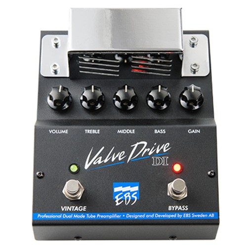 EBS ValveDrive - Dual Mode Tube Overdrive/Preamp Bass Guitar Pedal - Picture 2 of 3