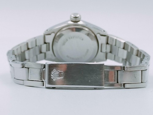 Authentic 1980's Rolex Oyster Perpetual Steel Ref 6723 Cal.2030 Ladies Watch - Picture 7 of 12