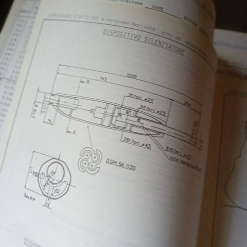 TRATTORE LAMBORGHINI 674-70 VDT Scheda Omologazione italiana Originale 1987 - Foto 5 di 8